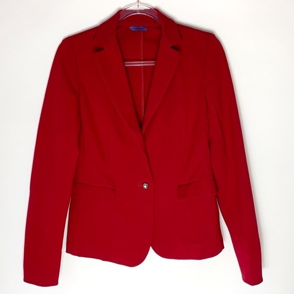 Les Copains Jackets & Blazers - Les Copains red two button blazer